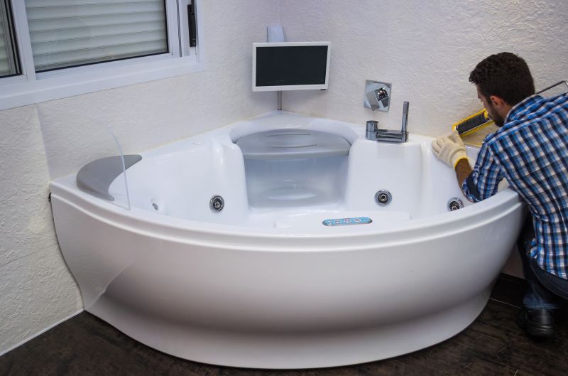 Corner Spa Bathtub