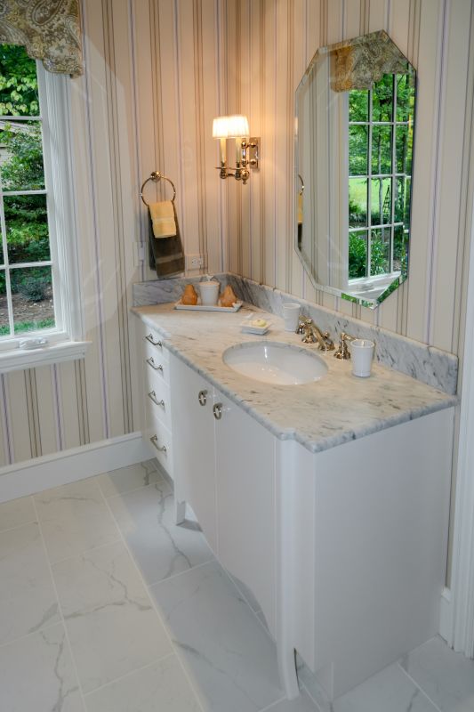 Powder Room Construction